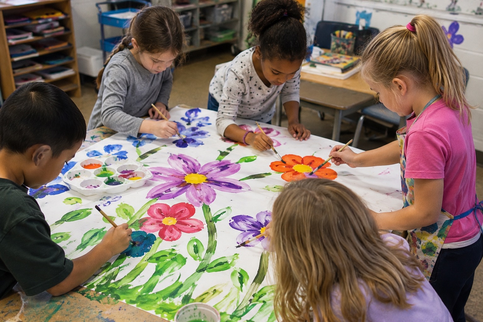 School setting where Bloom provides wellbeing support
